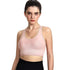 Nylon Lightly Padded Wire Free Anti-Sweat Sports Bra 