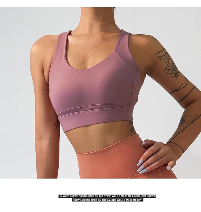 Pink High Strength Sports Bra