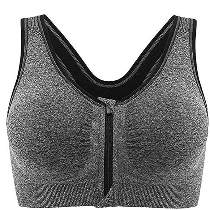 Cotton Lightly Padded Wire Free Sports Bra