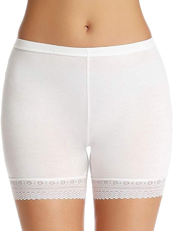 Women Data Nylon Spandex Seamless Under Skirt Shorts Cycling Shorts Safety Shorts