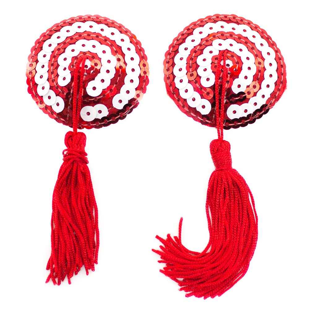 Sequins Tassels Nipple Cover Pasties