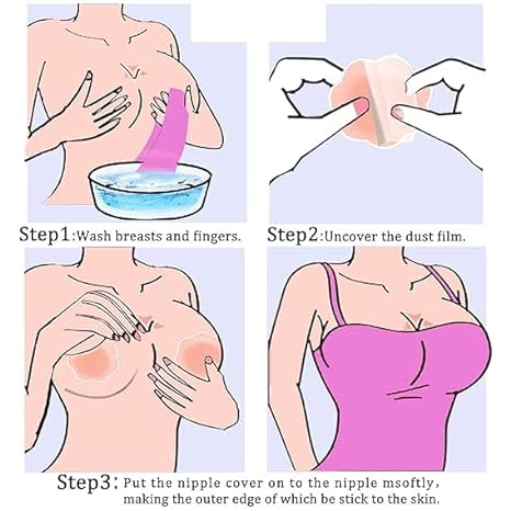 Reusable Nipple Covers