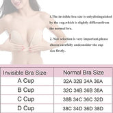 Deep U-Shaped Silicone Bra Backless