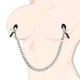 Adjustable Triple Chain Metal Nipple Clamps 