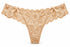 All-Over Floral Lace Double-Bow Thong Panty 