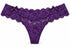 All-Over Floral Lace Double-Bow Thong Panty 
