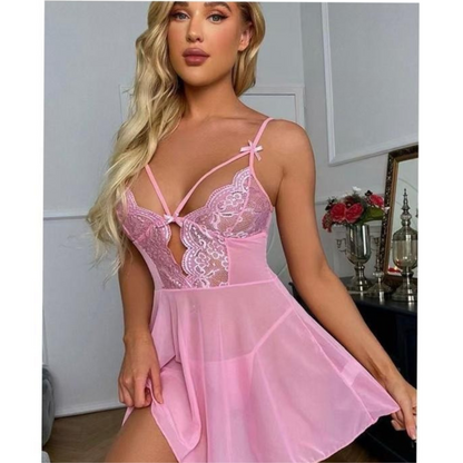 Lace Thin Sexy Lingerie High Quality Nightdress