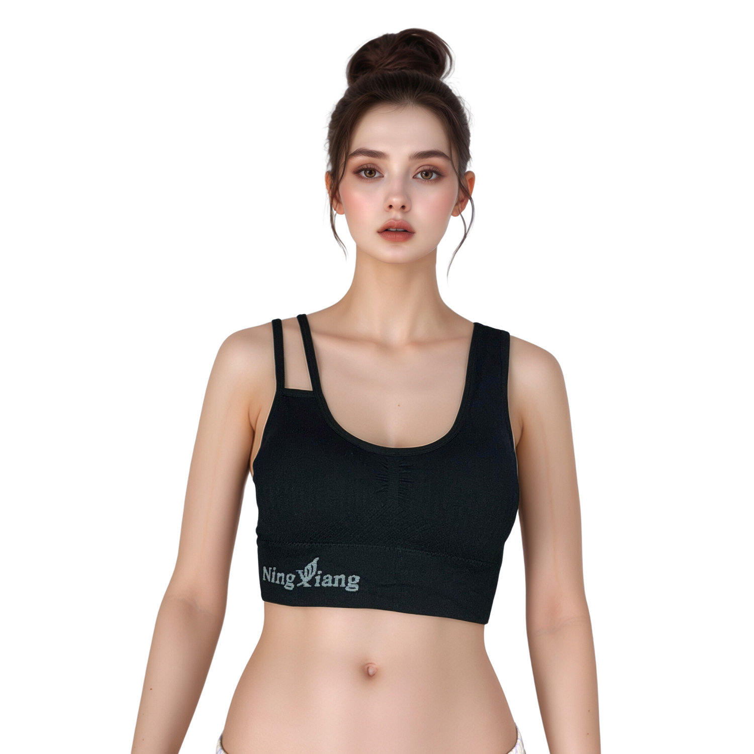 Black Stylish women Sports bra