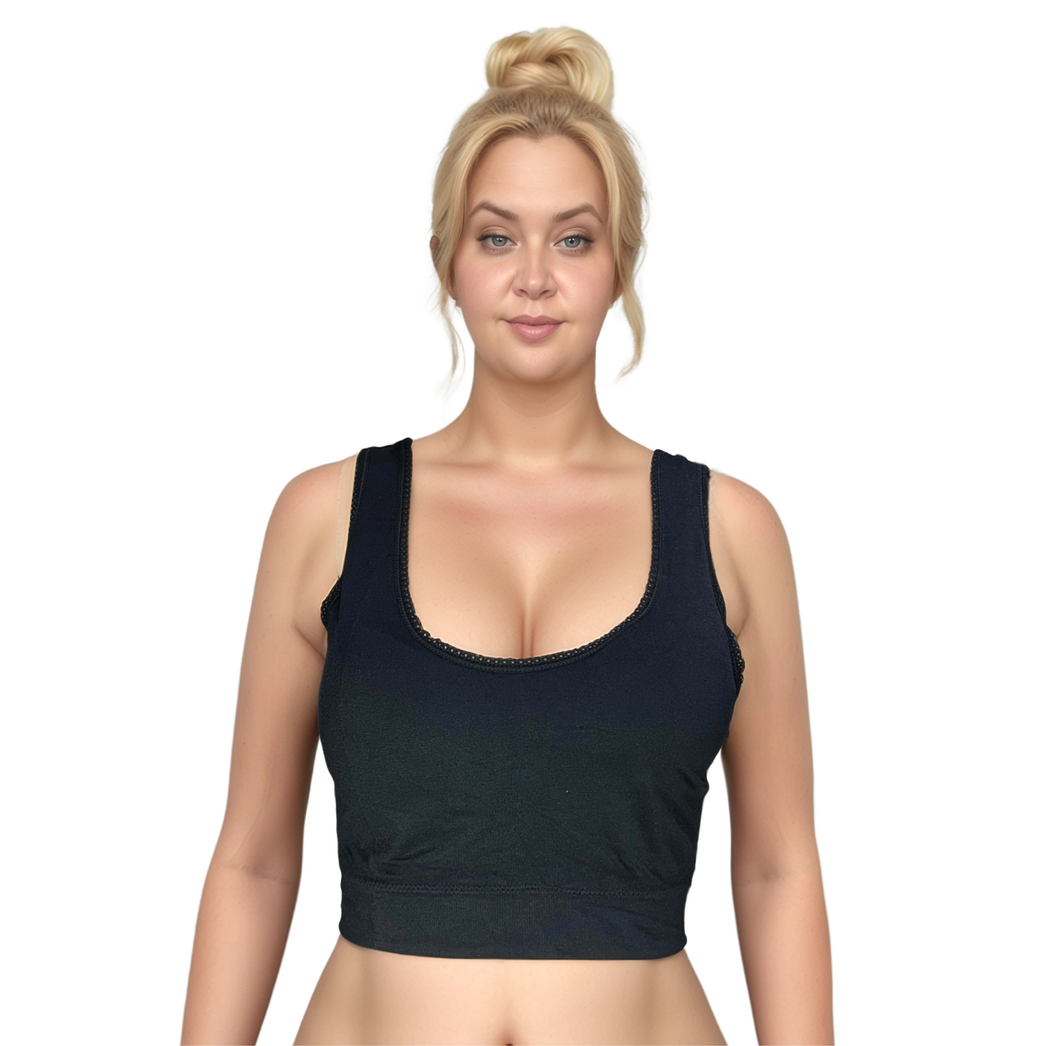 Comfortable Sports bra Tank Lace Tops | Women Data