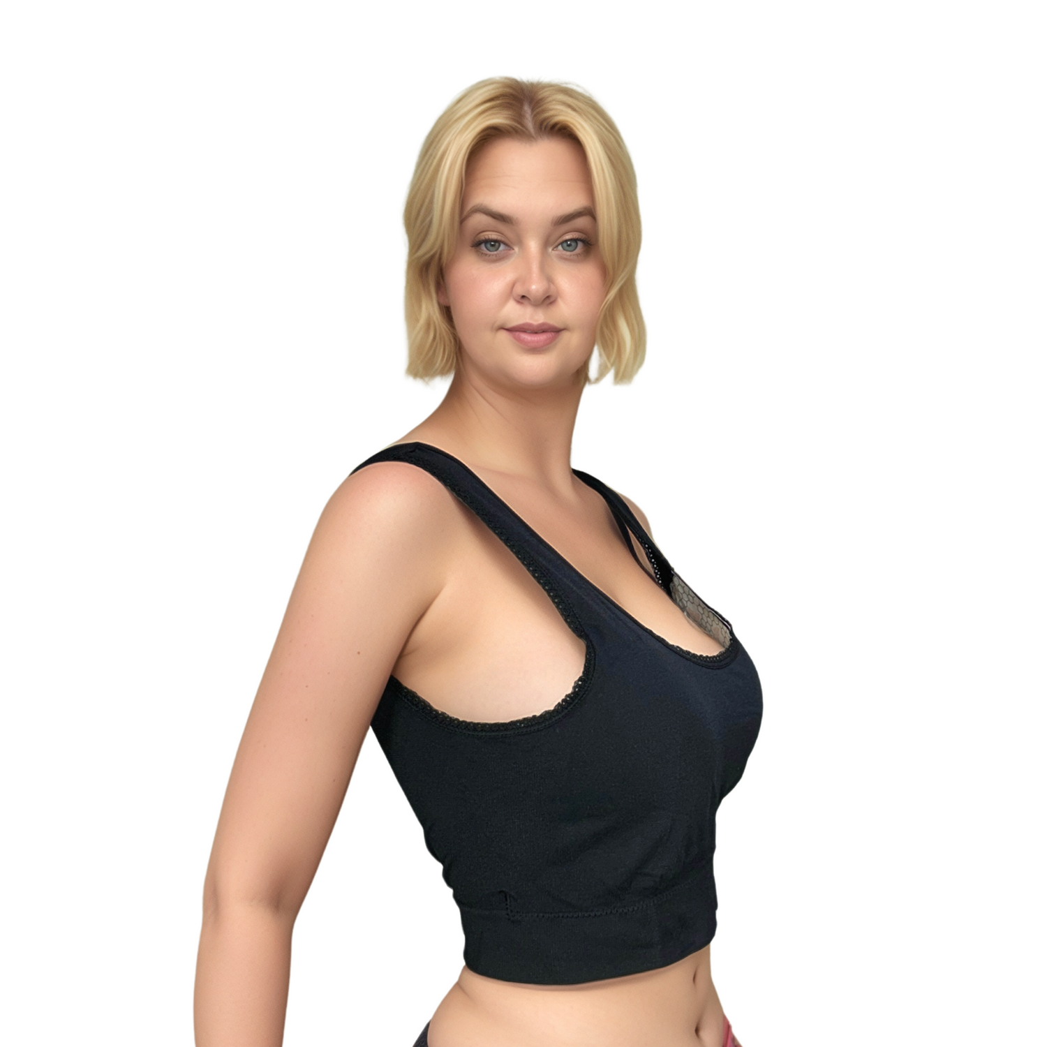 Comfortable Sports bra Tank Lace Tops | Women Data