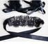 Black Lace Blindfold & Hand Tie Set  