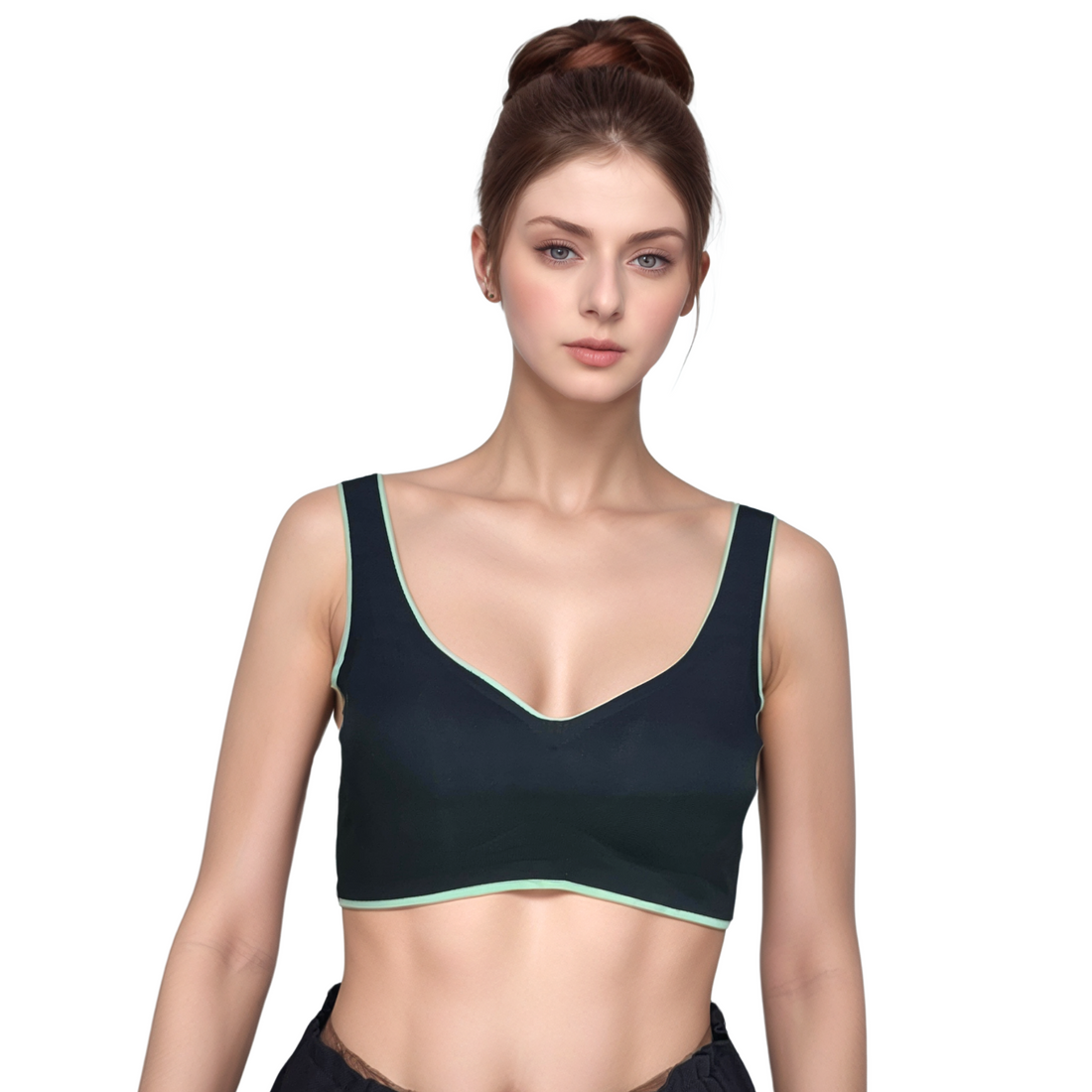 Black Sports bra