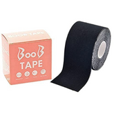 Cotton Boob Tape | Strong Stickiness - 5-Meter (One-Time Use) FREE BLACK