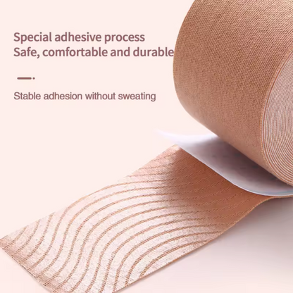 Cotton Boob Tape | Strong Stickiness - 5-Meter (One-Time Use)