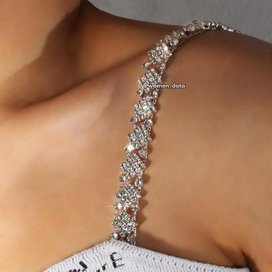 Luxury Crystal Bra Straps 