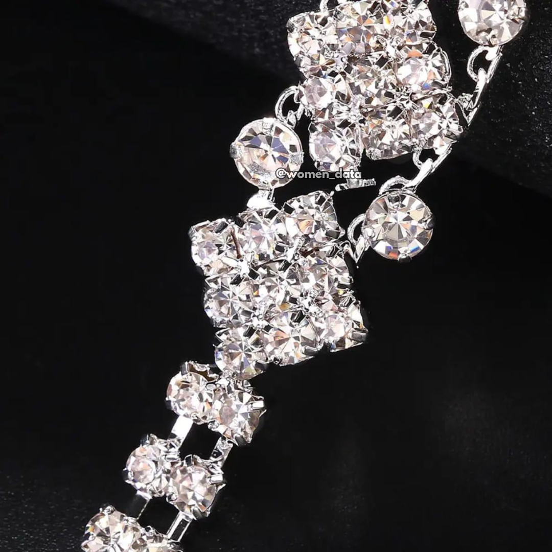 Luxury Crystal Bra Straps 