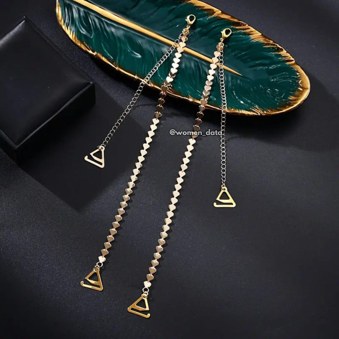 Women’s Heart-Link Bra Straps 