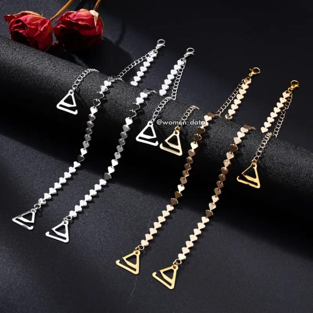 Women’s Heart-Link Bra Straps
