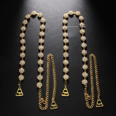 Flower Shape Look Bra Straps 