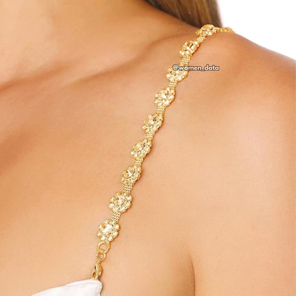 Flower Shape Look Bra Straps 