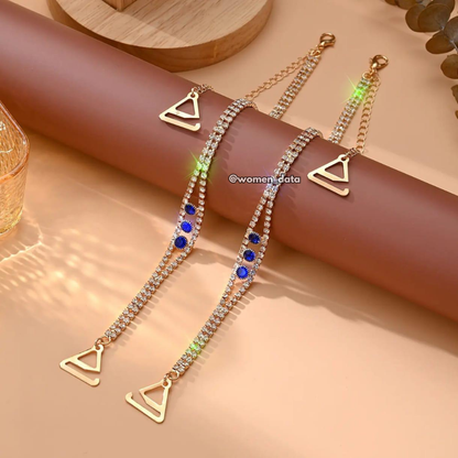 Luxury Crystal Rhinestone Bra Straps 