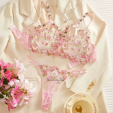Lace Bra & Panty Set – Romantic Lingerie 