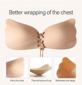 Reusable Backless Strapless Sticky Bra