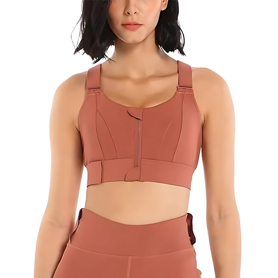 Brick Red SPORTS BRA