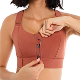 Brick Red SPORTS BRA