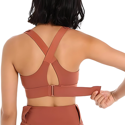 Brick Red SPORTS BRA