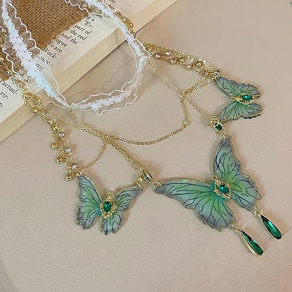 Butterfly Tassel Lace Leg Chain Jewelry 