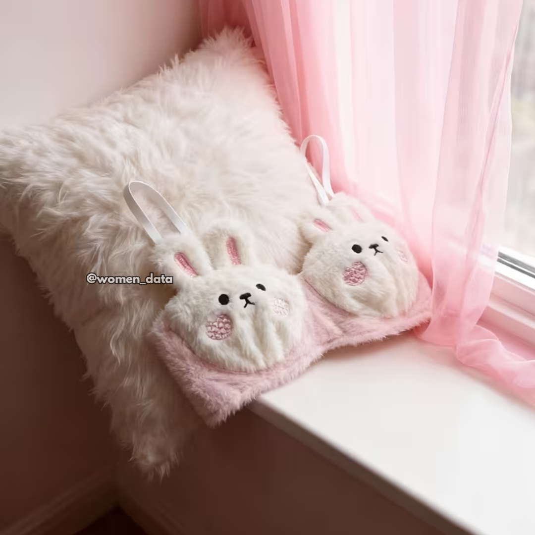 Cozy Cute Cartoon Innerwear Set 