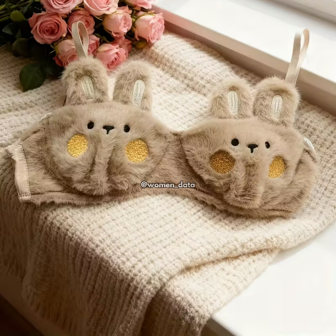 Cozy Cute Cartoon Innerwear Set 