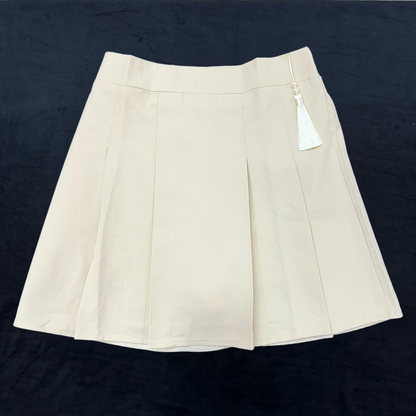 New Fashion pleated mini Skirt high waist