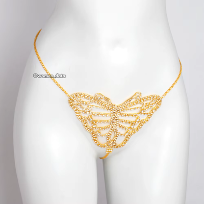 Crystal Bikini &amp; Diamond Bra 