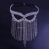 Diamond Tassel Face Jewelry 