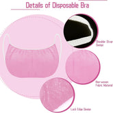 Disposable elastic bra for women spa massage hospital beach use 