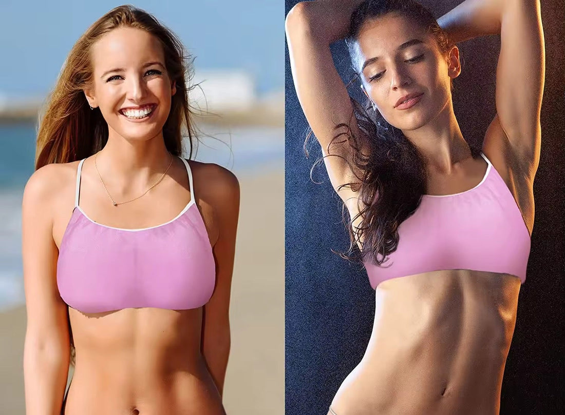 Disposable elastic bra for women spa massage hospital beach use 