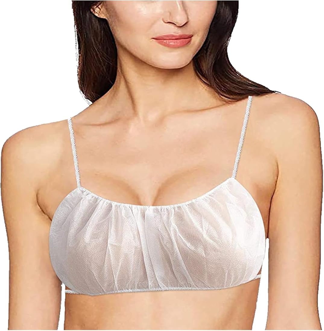 Disposable elastic bra for women spa massage hospital beach use 
