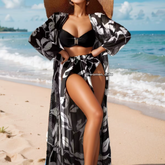 Floral 3-Piece Beachwear Set 
