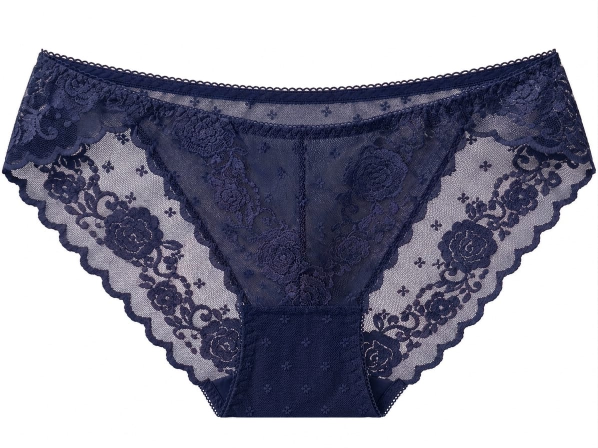 Floral Lace Panty for Women | Sheer Lace Briefs 