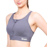 Grey High Support Racer back Sports