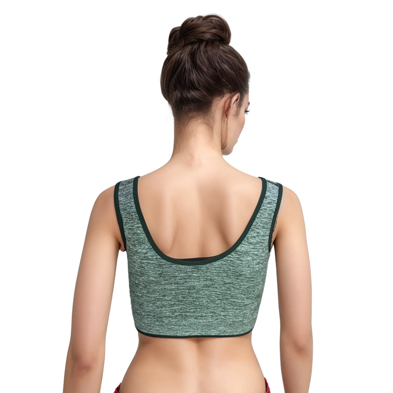 Green Sports Bra