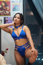 Lingerie Set with O-Ring Harness 