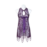 Lace Babydoll Nightgown V Neck Nighty 