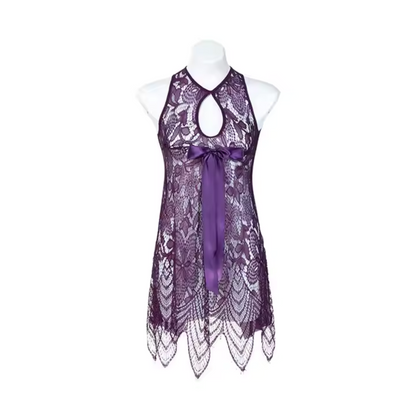 Lace Babydoll Nightgown V Neck Nighty 