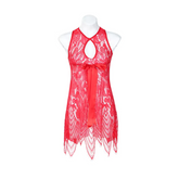 Lace Babydoll Nightgown V Neck Nighty 