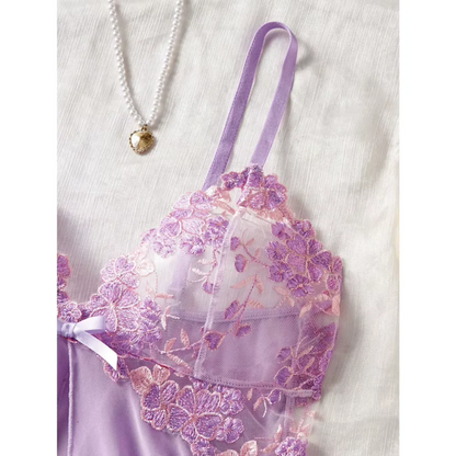 Lace Babydoll Lingerie Set