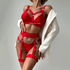 Bold Strappy Chain Lingerie Set for Women 