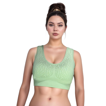 Woman plus Seamless vest comfortable sport Bralette bra | Women Data